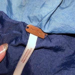 free people long light rain jacket